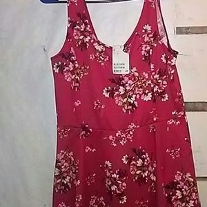 Women's size 14 red dress